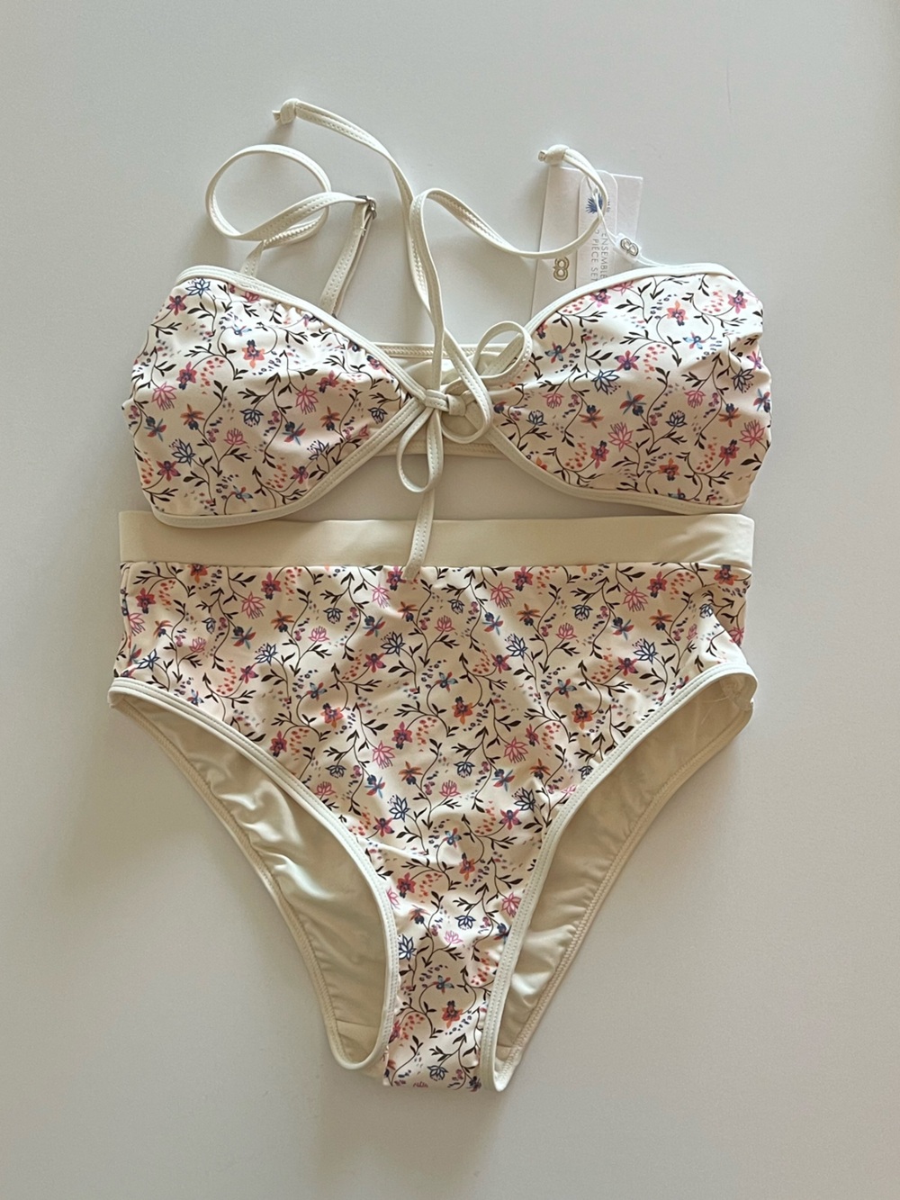 {Caroline Constas} Brand New Floral Bikini SET